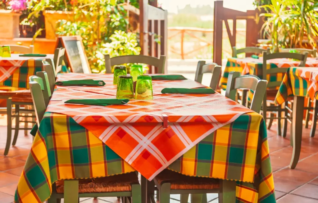 Tables de trattorias