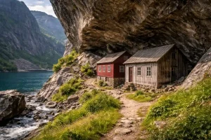 Lire la suite à propos de l’article Helleren : découvrez l&rsquo;histoire fascinante et les paysages époustouflants du Jøssingfjord