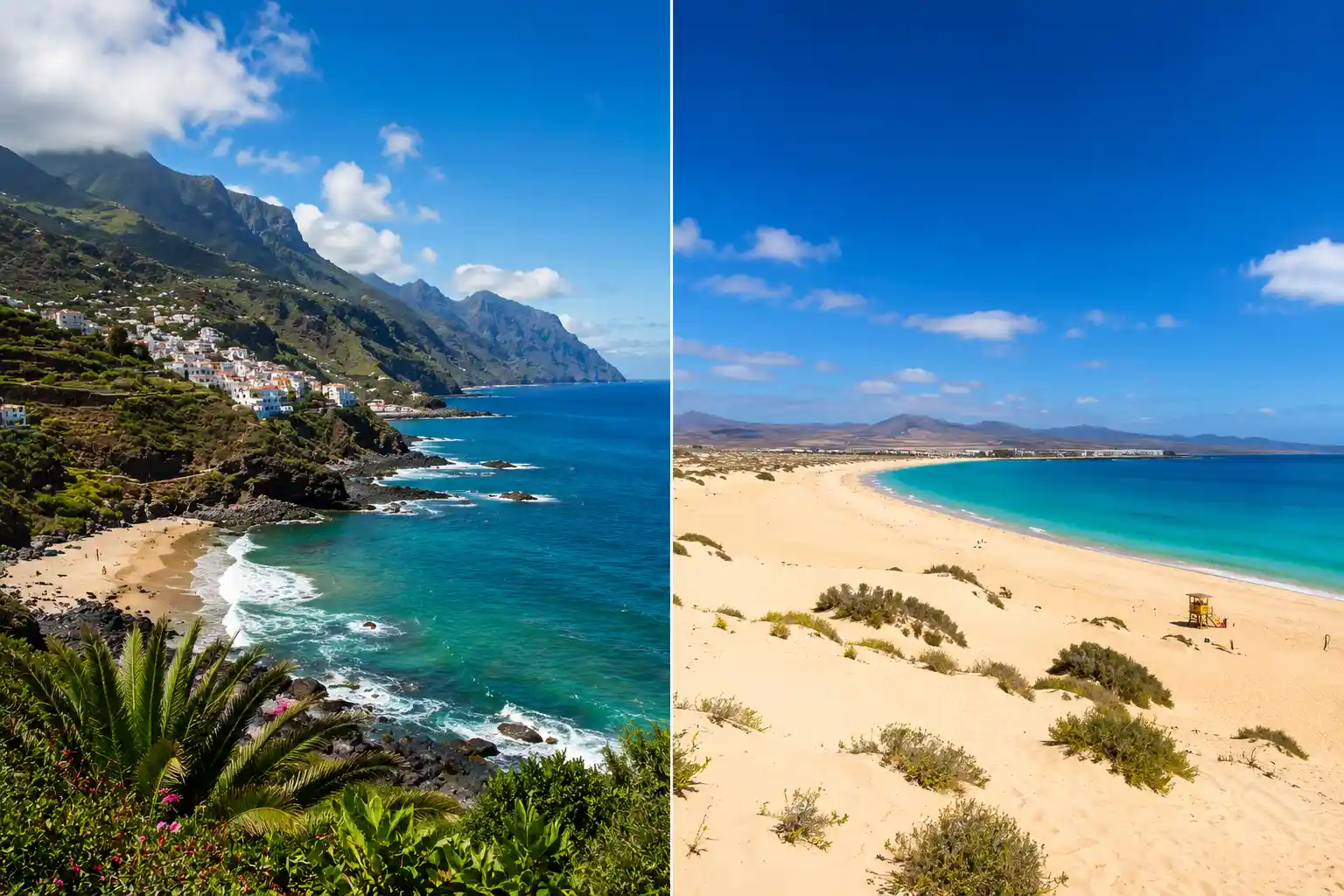 You are currently viewing Tenerife ou Fuerteventura : le guide ultime pour choisir votre île idéale aux Canaries