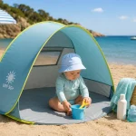 Tente de plage anti-UV pour bébé