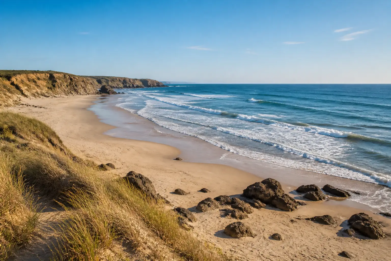 You are currently viewing Découvrir la Côte Atlantique : un voyage entre plages sauvages et paysages préservés