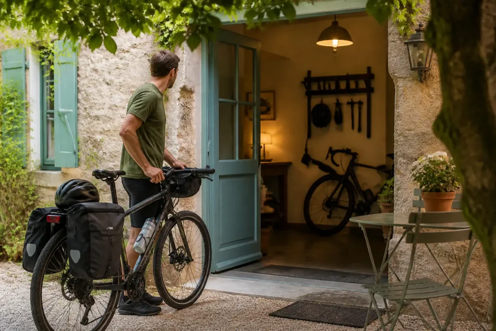 Trouver un hébergement pour cyclistes